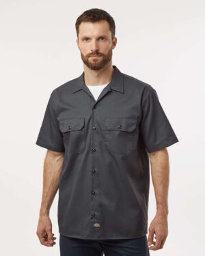 Dickies Men's Short Sleeve Work Shirt - Image 10