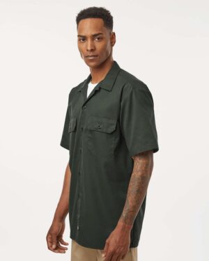 Dickies Men's Short Sleeve Work Shirt - Image 47