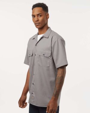 Dickies Men's Short Sleeve Work Shirt - Image 53