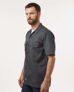 Dickies Men's Tall Short Sleeve Work Shirt - Image 11