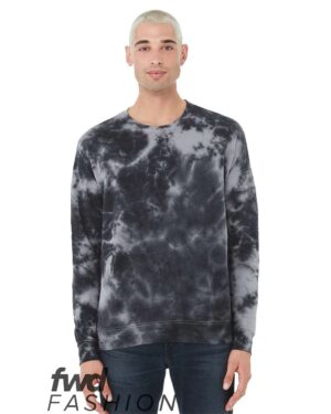 BELLA + CANVAS Unisex FWD Fashion Tie-Dyed Crewneck Sweatshirt - Image 4