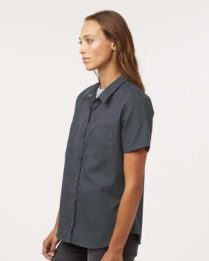 Dickies Women's Industrial Short Sleeve Work Shirt - Image 11