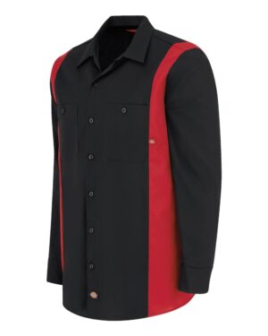 Dickies Men's Industrial Colorblocked Long Sleeve Shirt - Image 6