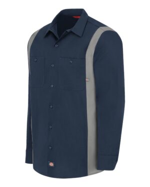 Dickies Men's Tall Industrial Colorblocked Long Sleeve Shirt - Image 12