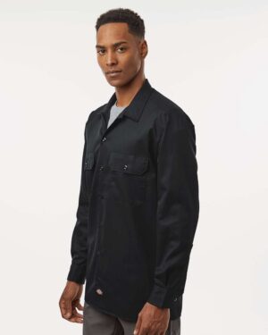 Dickies Men's Long Sleeve Work Shirt - Image 5
