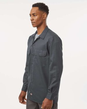 Dickies Men's Long Sleeve Work Shirt - Image 11