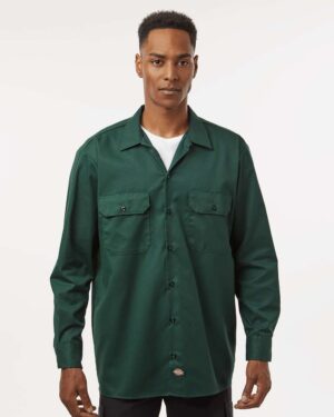 Dickies Men's Long Sleeve Work Shirt - Image 28
