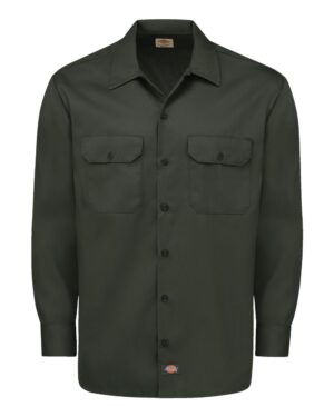 Dickies Men's Long Sleeve Work Shirt - Image 40