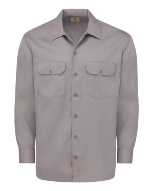 Dickies Men's Long Sleeve Work Shirt - Image 43